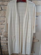 Strickmantel Ajour Sommer