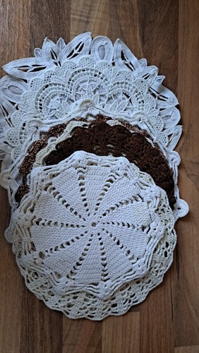 Deckchen aus spitze oder - aus,