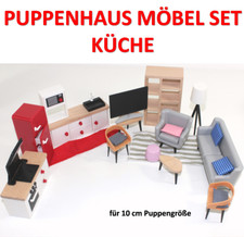 Puppenhaus Möbel komplett