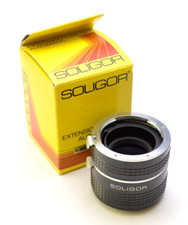Soligor Extension Tube Set Zwischenringe 31mm 21mm Minolta Adapter s211b