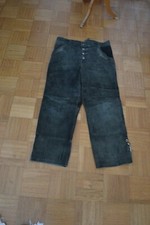 Herren Wildlederhose Gr 56 Mit Vielen Besonderheiten Grün