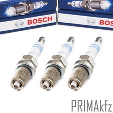 3x BOSCH 0242229654 Zündkerzen FLR8LDCU für Opel Agila A Corsa A B C 1.0 1.0 12V