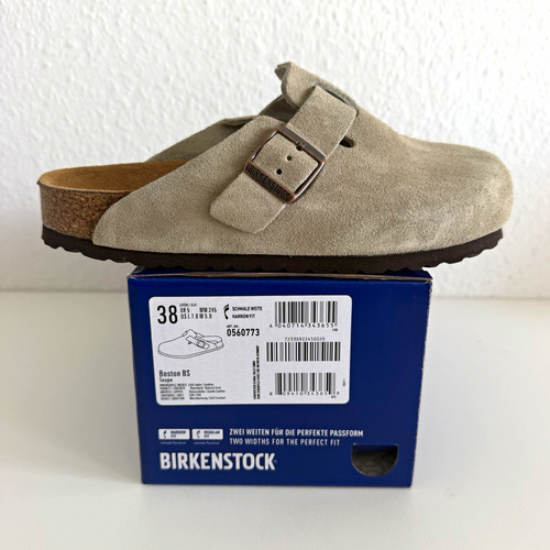 Birkenstock boston taupe - birkenstock,