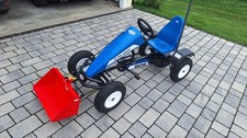 Berg Gokart mit Soziussitz, Schneeschieber und Ladeschaufel, für 5-99 Jahre