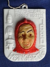 WEINGARTEN SCHWÄBISCH-ALEMANNISCHES NARRENTREFFEN 1980 Abzeichen  sehr gut