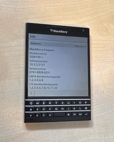 Blackberry passport q30 - passport,
