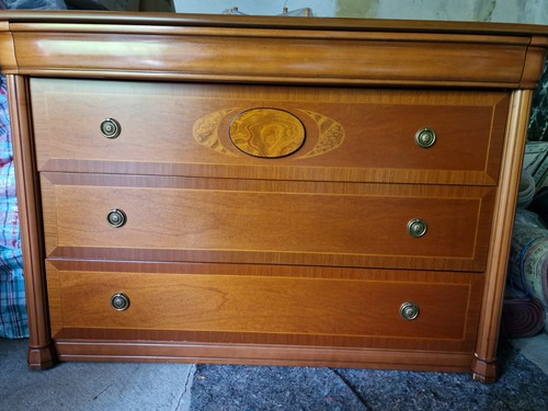 Holz kommode braun - holz,