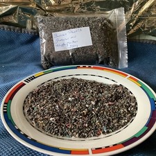 Buntes Kunststoff Granulat + Kupferflocken Orgonit Epoxyd Gießen Kunstharz 250g