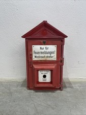 Antiker Siemens Feuermelder 45kg antik Gusseisen um 1920? Brandmelder Feuerwehr