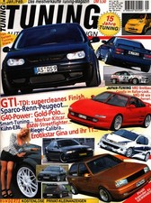 Zeitschrift TUNING #1 2001 VW GTI G 40 Calibra Smart E36 Corolla MR2 Ferrari