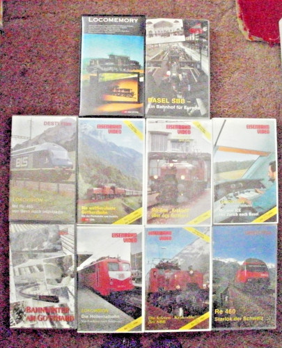 Vhs videofilme eisenbahn - 10,