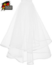 Kurz Brautschleier mit Kamm