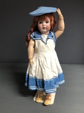 Antike Porzellankopfpuppe K & R 117n