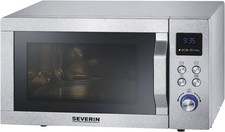 Severin Mikrowelle MW 7774 25l 900 Watt Grill Heißluft Pizza auftauen B Ware