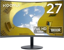 KOORUI Curved Monitor 27 Zoll
