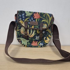 Barbour Golden Lilly William Morris Linen Shoulder Crossbody Floral Bag Umhängetasche 