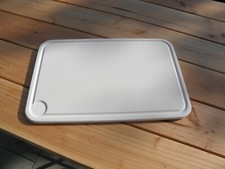 Schneidebrett mit Saftrille / Varicor / beidseitig verwendbar / Pflegeleicht 