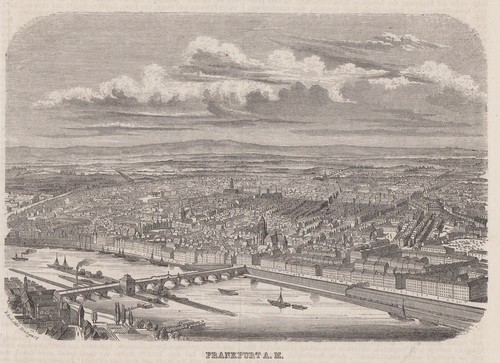 Frankfurt gesamtansicht - frankfurt,