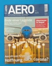 AERO International Nr.7  Juli/2020  ungelesen 1A  abs. TOP 