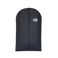 Kleidersack Anzugtasche Kleiderhülle Sichtfenster Anzughülle Schwarz 100x60