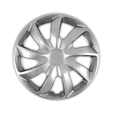 Radkappen Radblenden Radzierblenden 4 Stück Satz Set Silber Auto KFZ 14" Zoll