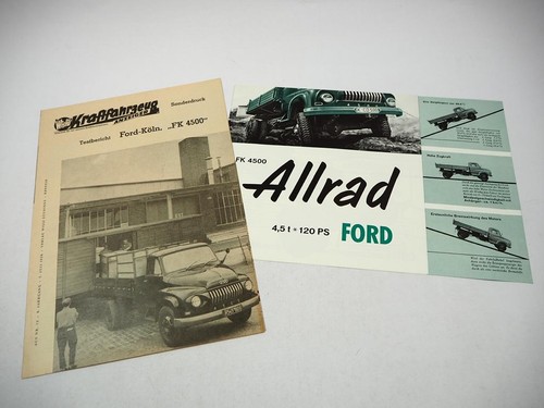 Ford 4500 allrad prospekt - allrad,