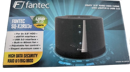 Fantec x2ru3e 2bay raid - fantec,