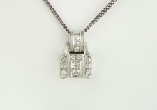 Art Deco Anhänger Platin