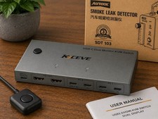 KVM Switch 2 PCs 2 Monitore