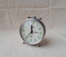 Atlanta Wecker Analog mechanisch Uhr 1063 Leuchtziffern