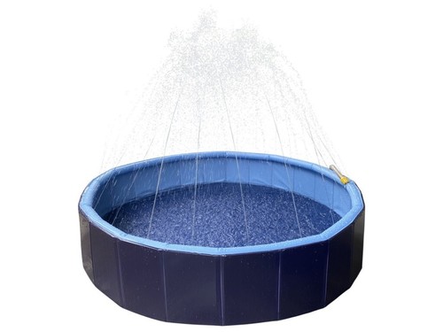 Dobar hunde pool mit - pool, sprinkler