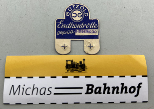 Gützold prüfsiegel 1961 zum - gützold,