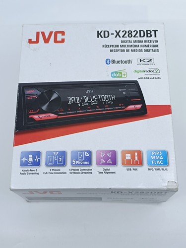 Jvc x282dbt dab bluetooth - dab+,