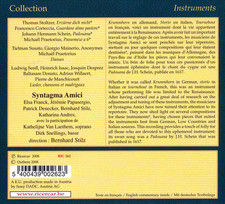 SYNTAGMA AMICI KRUMMHORN, CROMORNE, STORTO, TOURNEBOUT? NEW CD