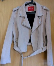 Guess jacke wildlederimitat - guess,