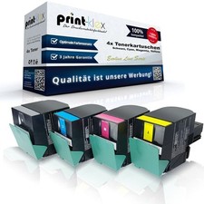 4x Farb Tonerkartuschen für