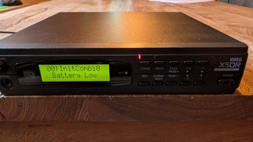 Korg x5dr synthesizer - korg,