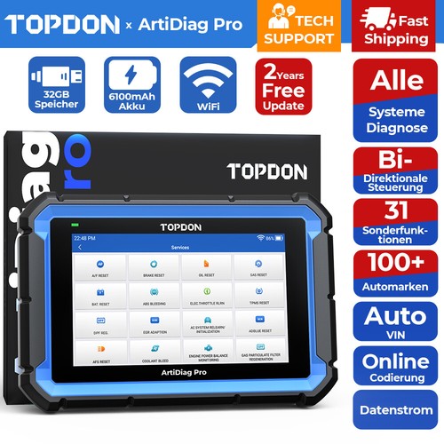 Topdon artidiag pro kfz obd2 - artidiag,