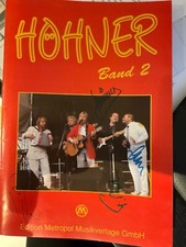 Die HÖHNER Band 2 Songbook Liederheft mit Unterschriften Unikat