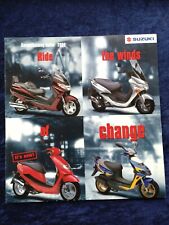 Suzuki Roller Programm 2000, Estilete 50, AN 400Burgman, UC 125, UF 50, AY 50