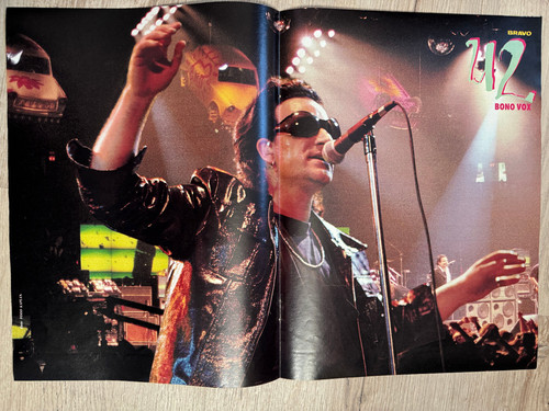 Bono vox bravo poster din - u2,