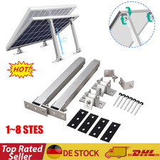 Solarmodul Halterung PV Individuell Verstellbar Flachdach Befestigung Montage ,