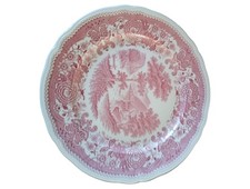 Villeroy & Boch Platzteller Rosa Klassisch Blumen Landschaft Porzellan