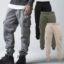 Urban Classics - Washed Cargo Twill Freizeit Hose
