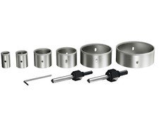 Parkside Hartmetall-Lochsägensatz Bohrkronen 9 teiliges Set Karbid Lochsägensatz