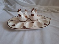 Eierteller Huhn mit Salz-