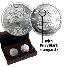 Silberset Big Five 1 Leopard