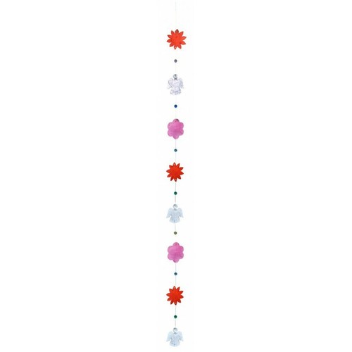 Muschemobile blume engel rot - blume,