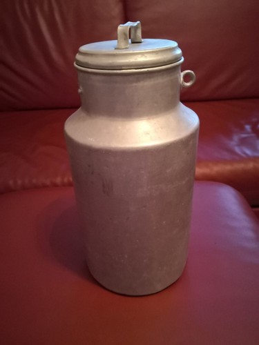 Milchkanne aluminium groß - milchkanne,