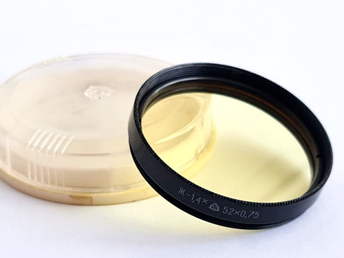 Lichtfilter 52mm gelb - lichtfilter, gelb-1,4x